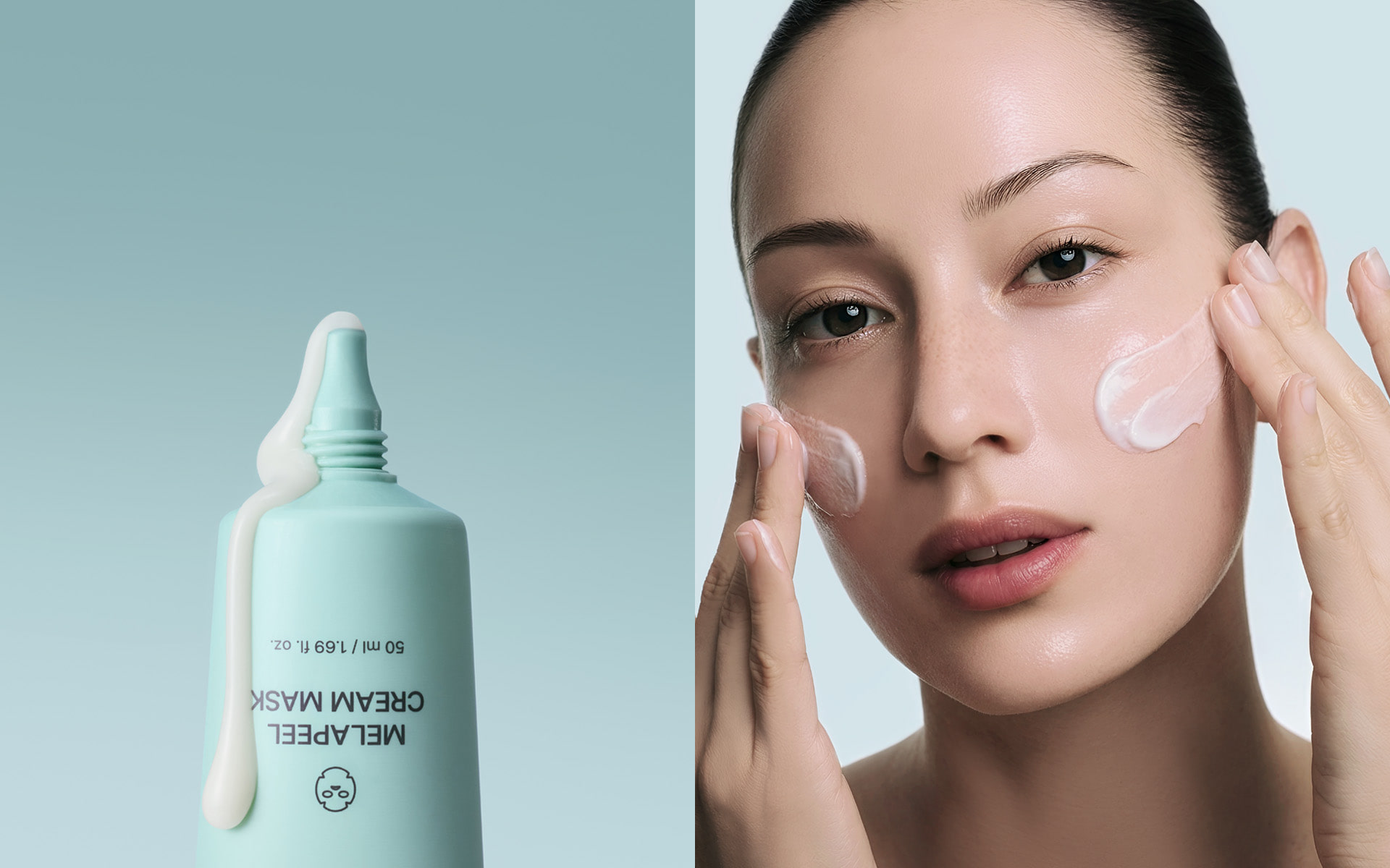 Удаление веснушек и пигментации крем-маска Melecare Feel-Cream